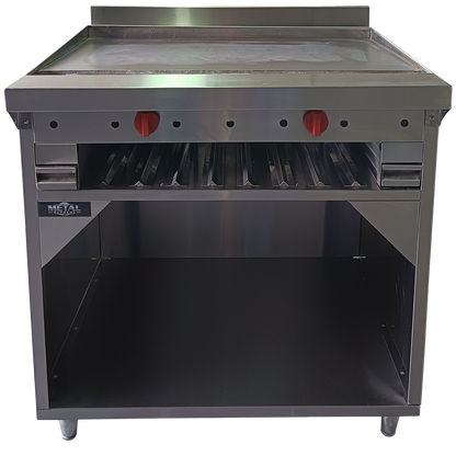 90cm gas griddle