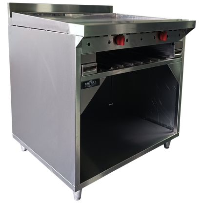90cm gas griddle