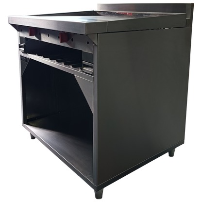 90cm gas griddle