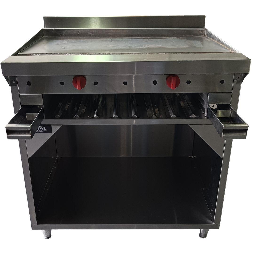 90cm gas griddle