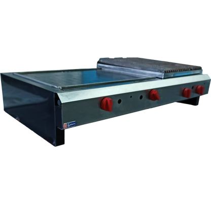 Plancha y parrillera de mostrador