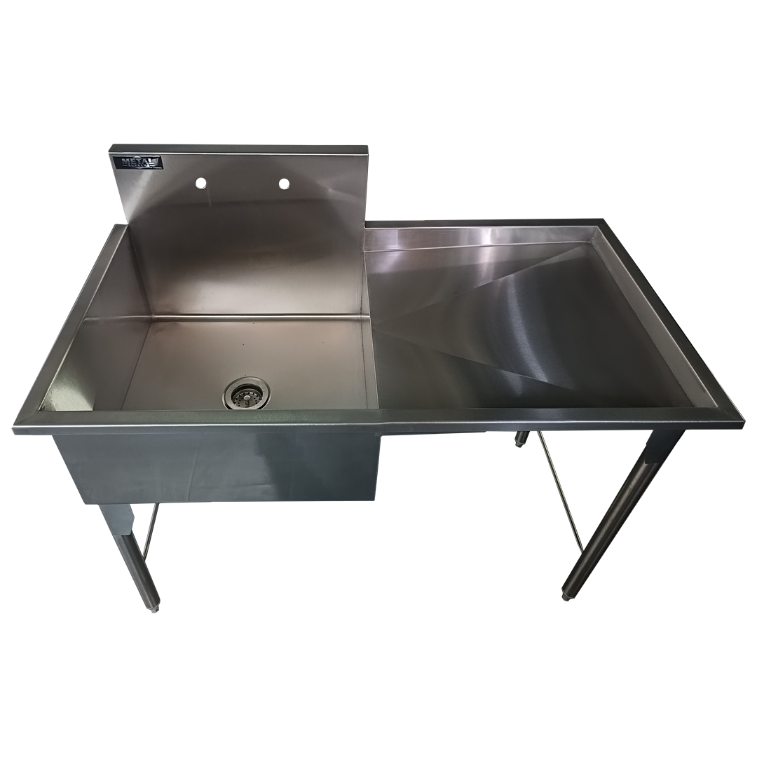 Single Sink with Drainer in AI 430