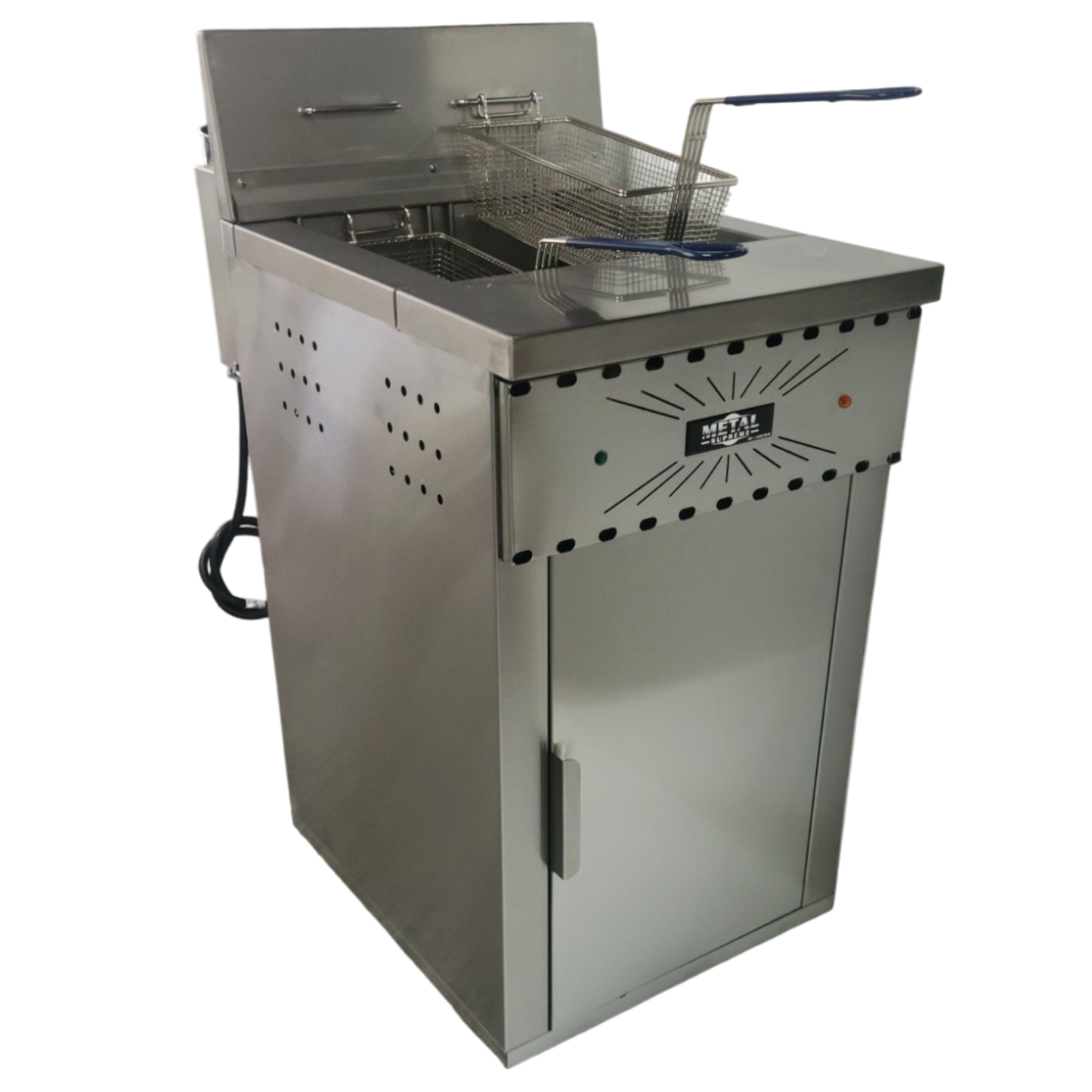 ELECTRIC FRYER FOR 33 LTS OF OIL OR 30 LTS OF OIL AND 3 LTS OF WATER APPROX.