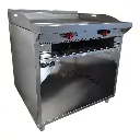 PLANCHA TOPE AMPLIO 90 CMS GRATINADOR Y GABINETE