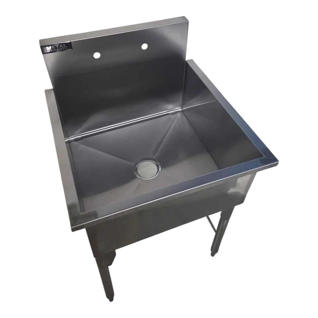 FREGADERO SENCILLO 68 X 70 X 90 EN AI 430