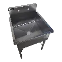FREGADERO SENCILLO 68 X 70 X 90 EN AI 430