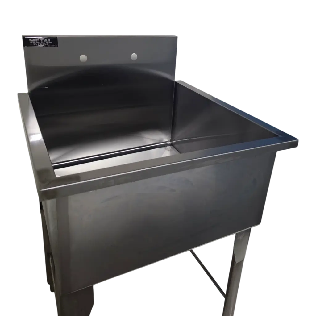 FREGADERO SENCILLO 68 X 70 X 90 EN AI 430