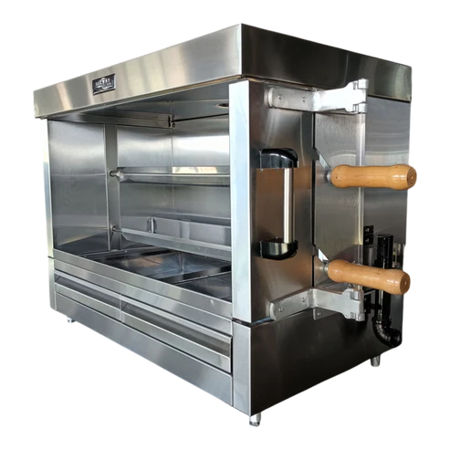 ASADOR 10 POLLOS A GAS MOTORES INDEPENDIENTES