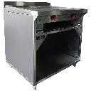 PLANCHA DE 90CM Y GRATINADOR CON GABINETE AI 430
