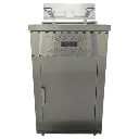 FREIDOR ELEC, 32L ACEITE+ 3 L DE AGUA C/2 CES, AI 430+304 