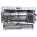 2 SKEWERS ELEC. ROTISSERIE FOR10 CHICKENS INDEPENDET MOTORS 