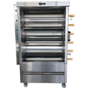 ASADOR 30 POLLOS A GAS MOTORES INDEPENDIENTES