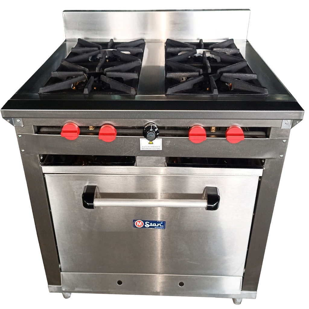 COCINA4 HORNILLAS HONDAS Y HORNO EN AI 430