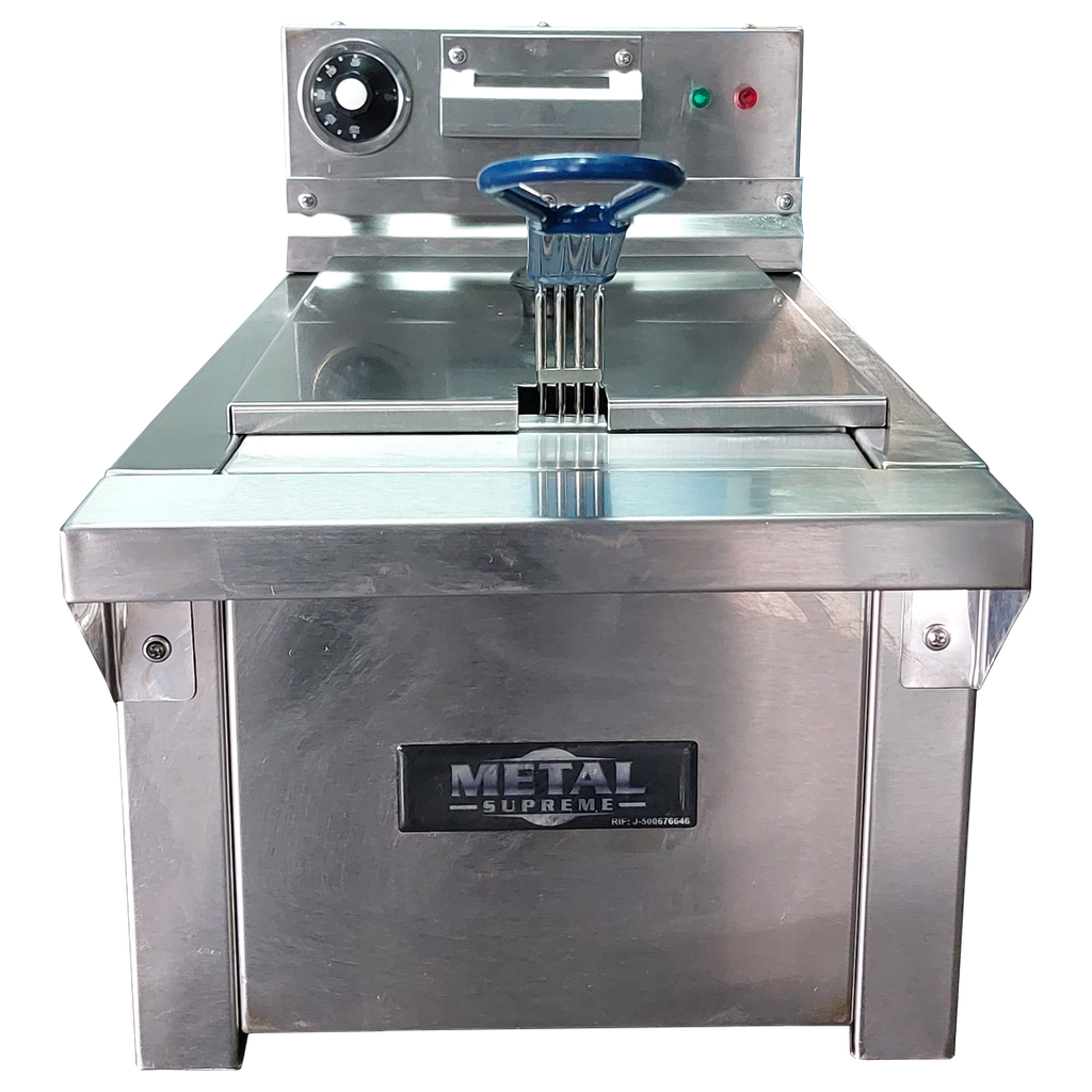FREIDOR TOPE MODULAR, 8LTS DE ACEITE,1 CES, AI 430 ELECTRICO