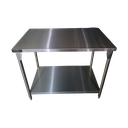 MESA CENTRAL 112 X 70 X 90 CON ENTREPAÑO EN AI