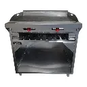 PLANCHA TOPE AMPLIO 90 CMS GRATINADOR Y GABINETE