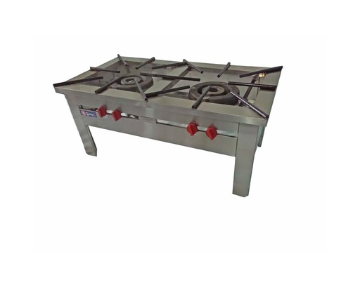 [FO6548G] FOGON DOBLE A GAS 60 X 112 X 50 EN AI 430