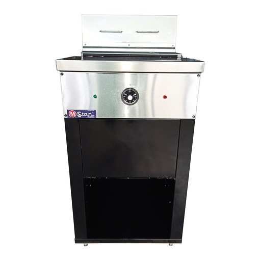 [FP2202E] FREIDOR ELEC, 30LTS ACEI.+ 5 LTS DE AGUA C/2 CESTA GALV. PIN