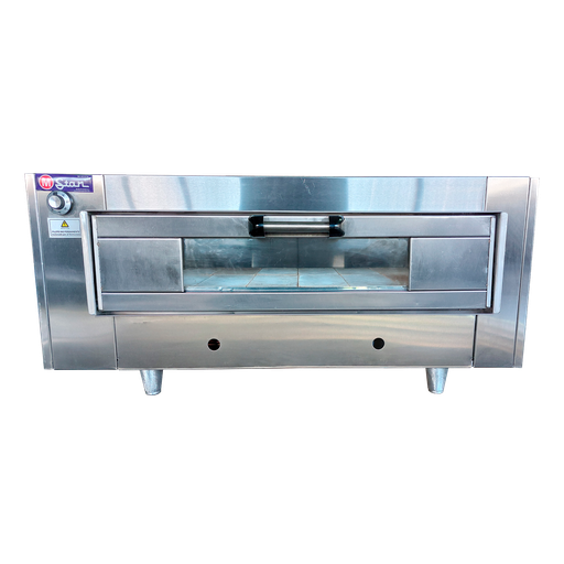 [HP11122G] HORNO A GAS, 1 CAM BOCA 14 PISO REFRAC. PTA  D VIDRIO GALV P